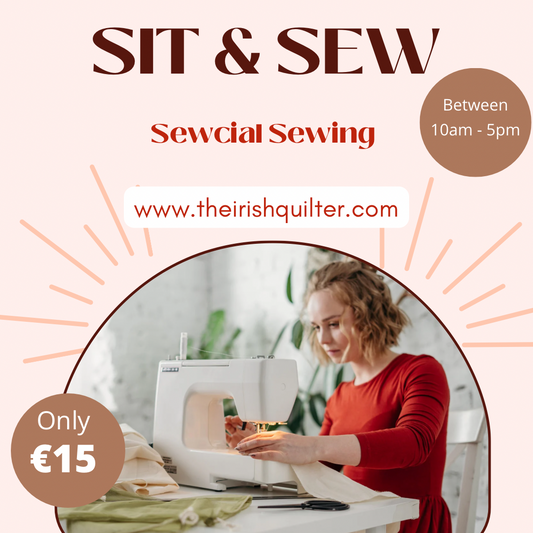 Sit and Sew Saturday October 7th 2023