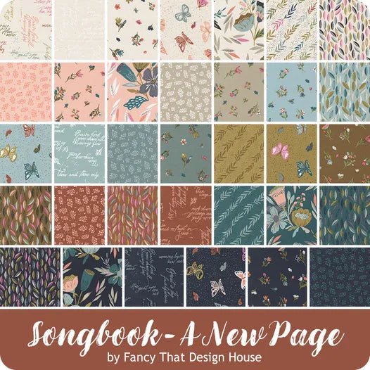 Songbook…A New Page by Stephanie Sliwinski of Fancy That Design House for Moda Fabrics