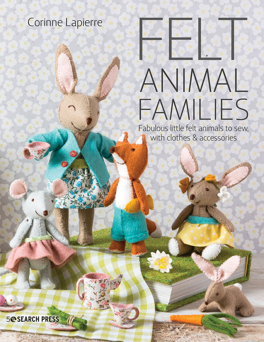 Felt Animal Families Book by Corinne Lapierre