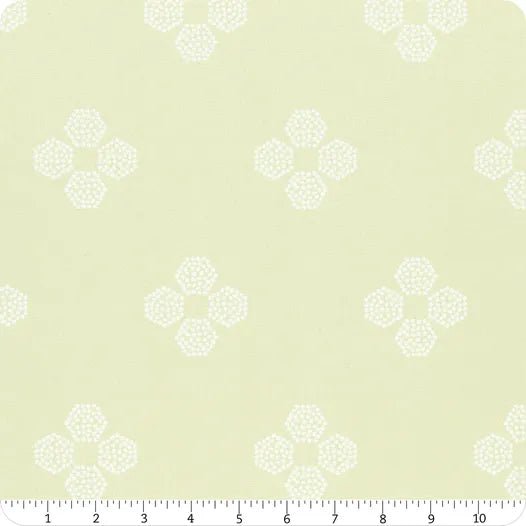 Droplet Petal Vert, The Vert Fusion Collection by Art Gallery Fabrics
