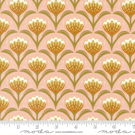 Florets Rose from Quaint Cottage by Gingiber for Moda Fabrics