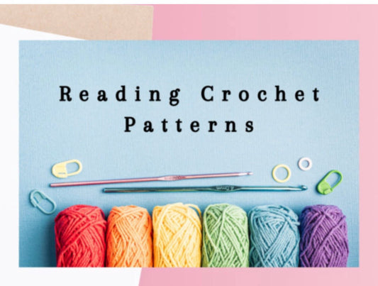 Reading Crochet and Amigurumi Patterns, Saturday, May 18th