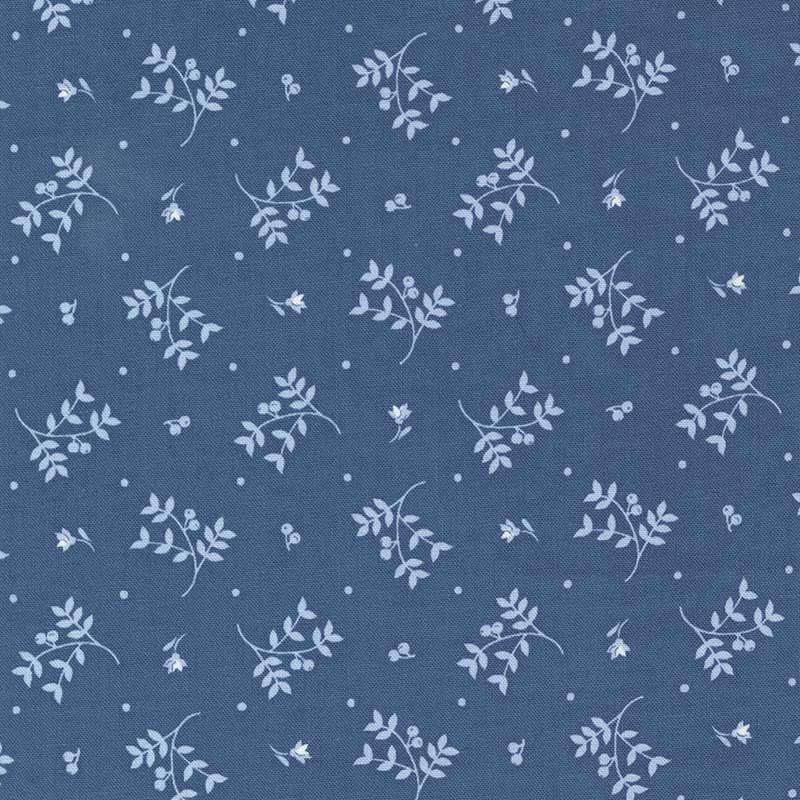 Fresh Berries in Blueberry from Blueberry Delight by Bunny Hill Designs for Moda Fabrics