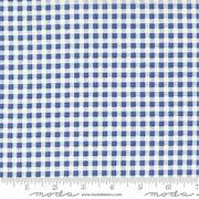 Gingham Blueberry from Blueberry Delight by Bunny Hill Designs for Moda Fabrics