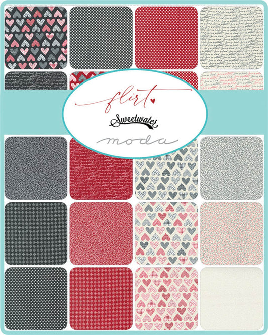 Flirt Charm Pack by Sweetwater for Moda Fabrics