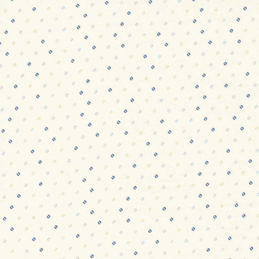 Berry Dots in Cream from Blueberry Delight by Bunny Hill Designs for Moda Fabrics