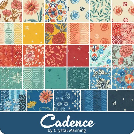Cadence Mini Charm Pack from Crystal Manning for Moda Fabrics