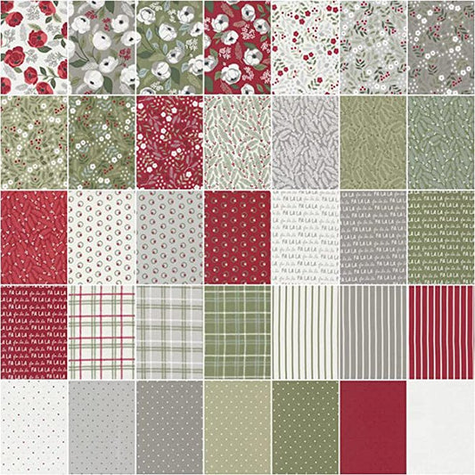 Christmas Eve Jelly Roll by Lella Boutique for Moda Fabrics