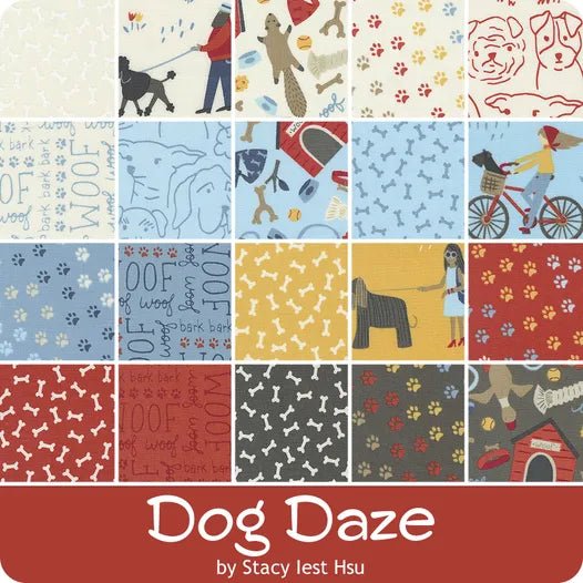 Dog Daze Jelly Roll by Stacy Iest Hsu for Moda Fabrics