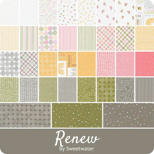 Renew Charm Pack by Sweetwater for Moda Fabrics