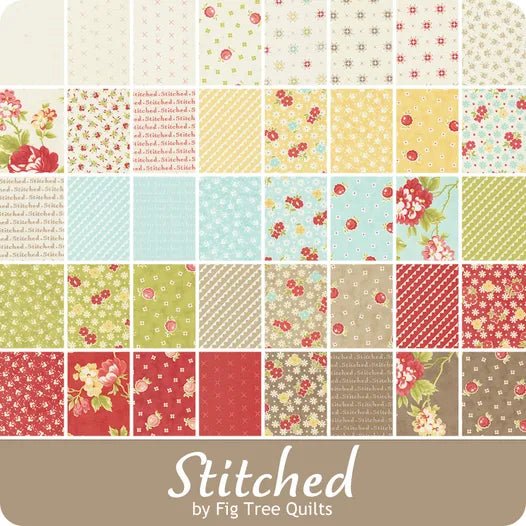 Stitched Layer Cake by Fig Tree & Co for Moda Fabrics