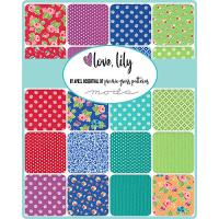 Love, Lily Layer Cake by April Rosenthal of Prairie Grass Patterns for Moda Fabrics