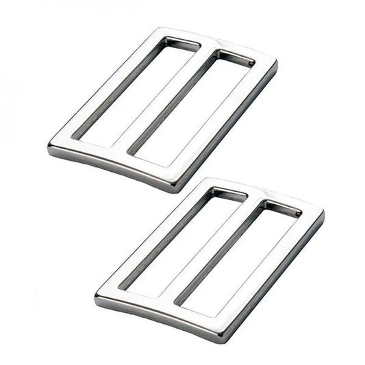 Two 1.5" Widemouth Sliders in Nickel from ByAnnie