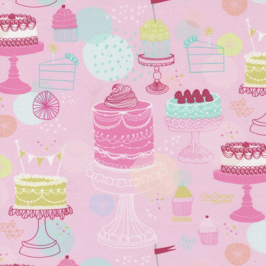 Soiree Cakewalk Cotton Candy by Mara Penny for Moda Fabrics