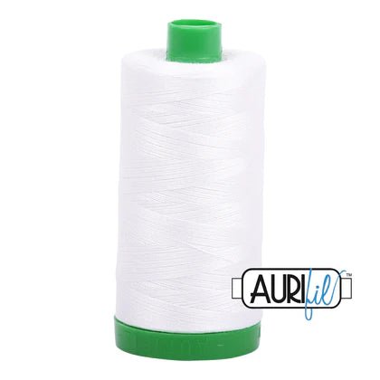 Aurifil Threads 40WT Large Spool of Cotton Mako Thread 2021