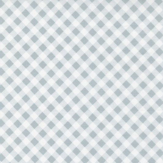Country Rose Smokey Blue Gingham by Lella Boutique for Moda Fabrics