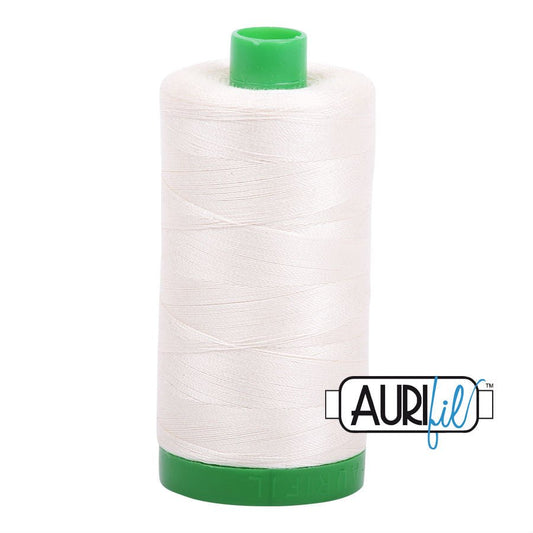 Aurifil Thread 40WT Large Spool of Cotton Mako Thread 2026