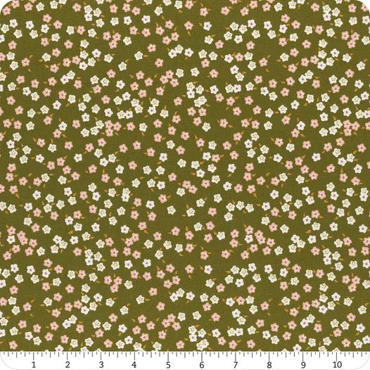 Forget Me Not in Fern from Evermore by Sweetfire Road for Moda Fabrics