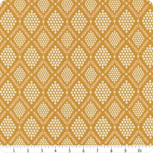 Honeysweet in Honey from Evermore by Sweetfire Road for Moda Fabrics