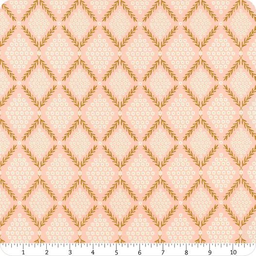 Honeysweet in Strawberry Cream from Evermore by Sweetfire Road for Moda Fabrics