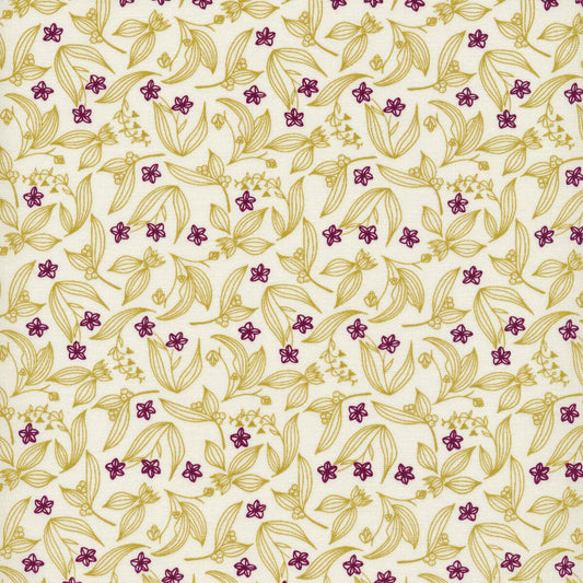 Fabric Fairy Circles in Porcelain from Wild Meadow by Sweetfire Road for Moda Fabrics