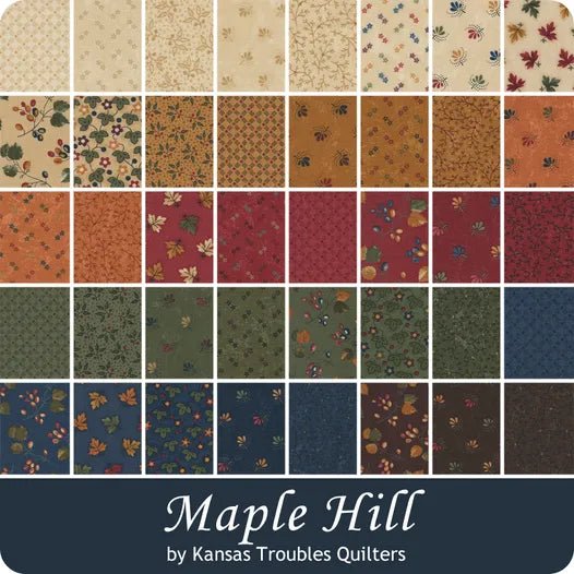 Maple Hill Charm Pack by Kansas Troubles Quilters for Moda Fabrics