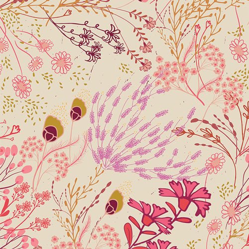 Meadow One from Chapter One Season of Tribute La Vie en Rose by Pat Bravo for Art Gallery Fabrics