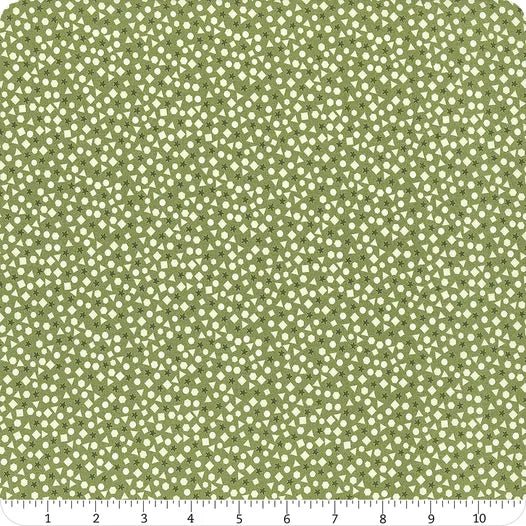 ABC XYZ Green Shapes and More by Stacy Iest Hsu for Moda Fabrics