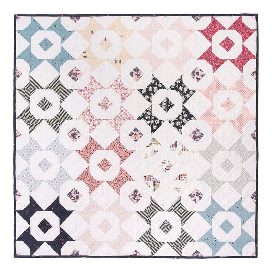 Bowtie Flower Quilt by Quilter's Candy