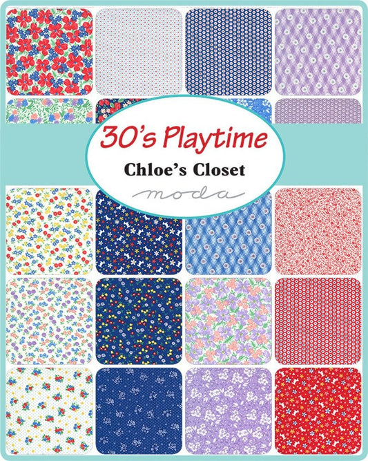 Moda 30's Playtime Layer Cake by Chloe's Closet for Moda Fabrics