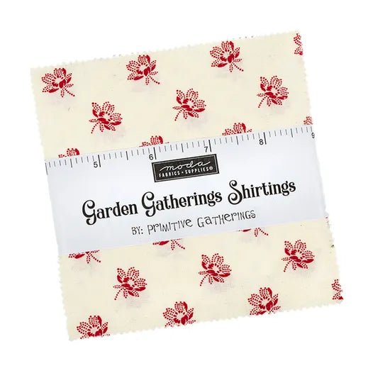 Garden Gatherings Shirtings by Charm Pack Primitive Gatherings for Moda Fabrics