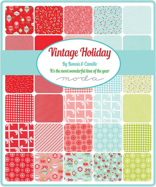 Vintage Holiday Layer Cake by Bonnie and Camille for Moda Fabrics