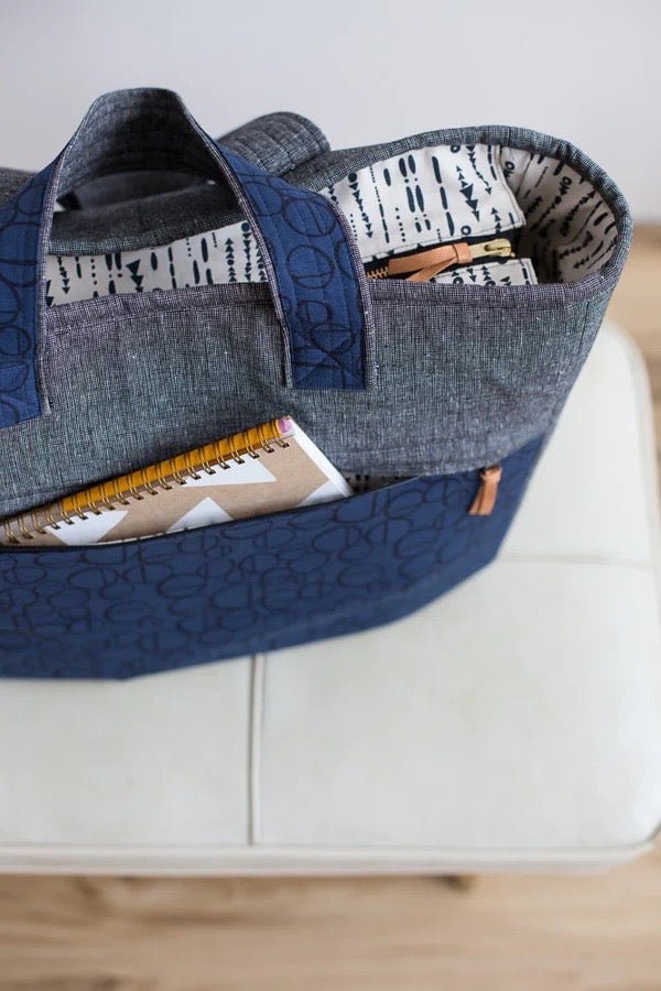 Fika Tote Bag Pattern by Noodlehead