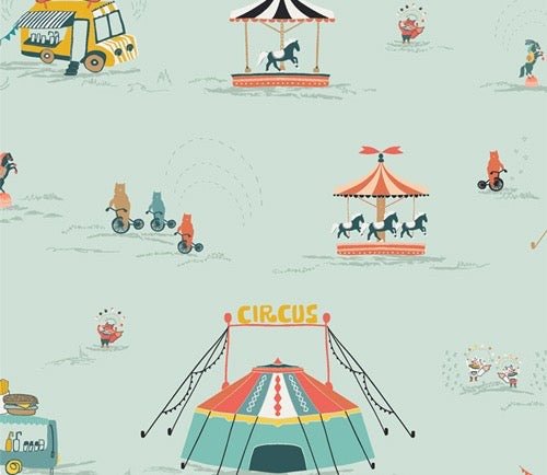 Circus is in Town by Alexandra Bordallo for Art Gallery Fabrics