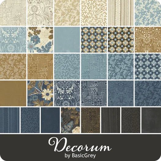 Decorum Charm Pck by Basic Grey for Moda Fabrics