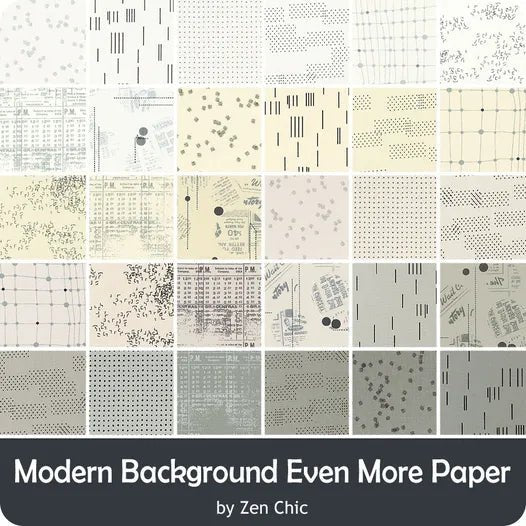 Modern Background Even More Paper Charm Pack by Zen Chic for Moda Fabrics