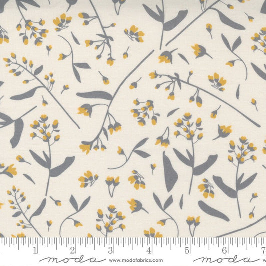 Foraged Floral in Ivory from Through the Woods by Sweetfire Road for Moda Fabrics