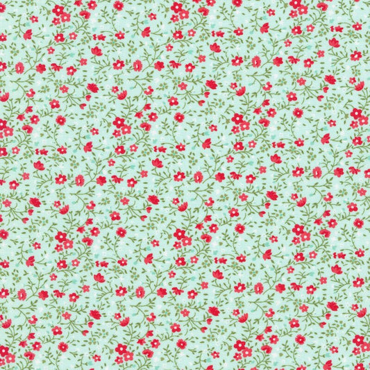 Light Aqua Meadow from Lighthearted by Camille Roskelley for Moda Fabrics