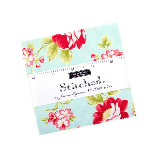 Stitched Charm Pack by Fig Tree Quilts for Moda Fabrics