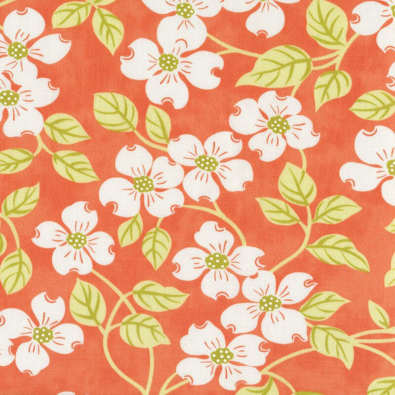 Strawberries and Rhubarb Yardage by Fig Tree and Co. for Moda Fabrics