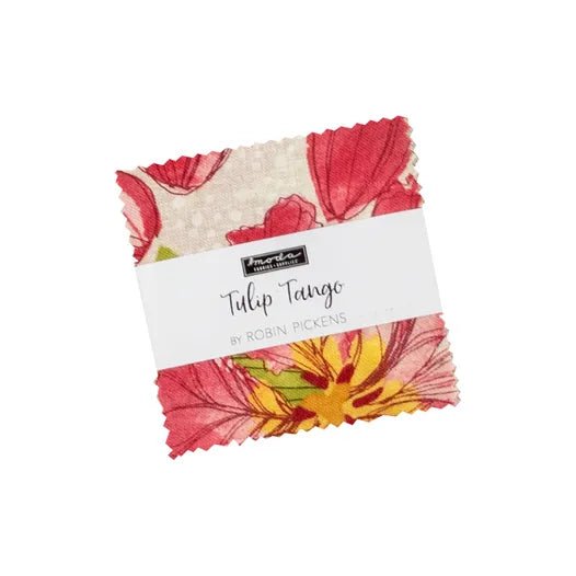 Tulip Tango MINI Charm Pack by Robin Pickens for Moda Fabrics